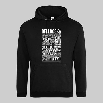Dellboska Dialekt Text Hoodie
