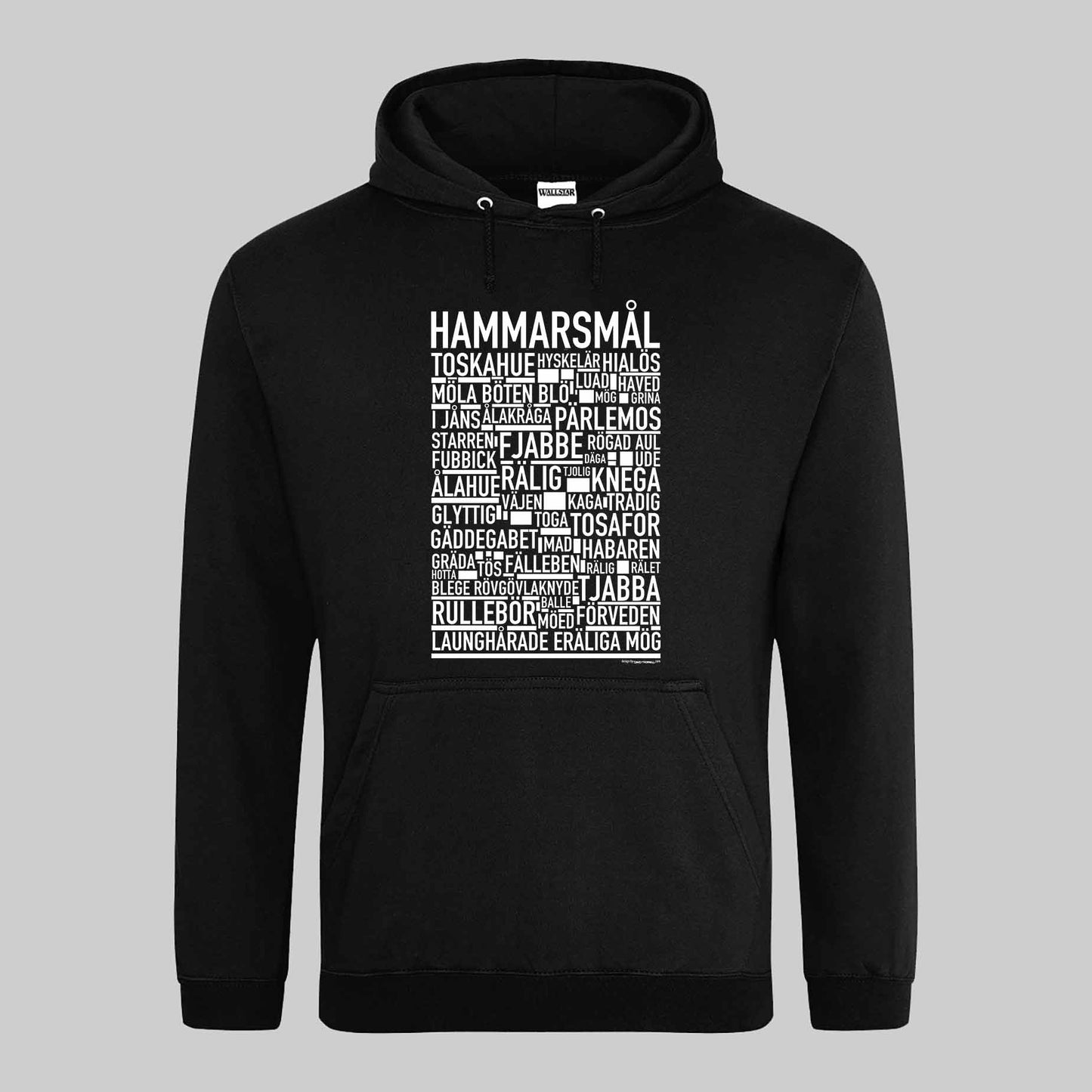 Hammarsmål Dialekt Text Hoodie