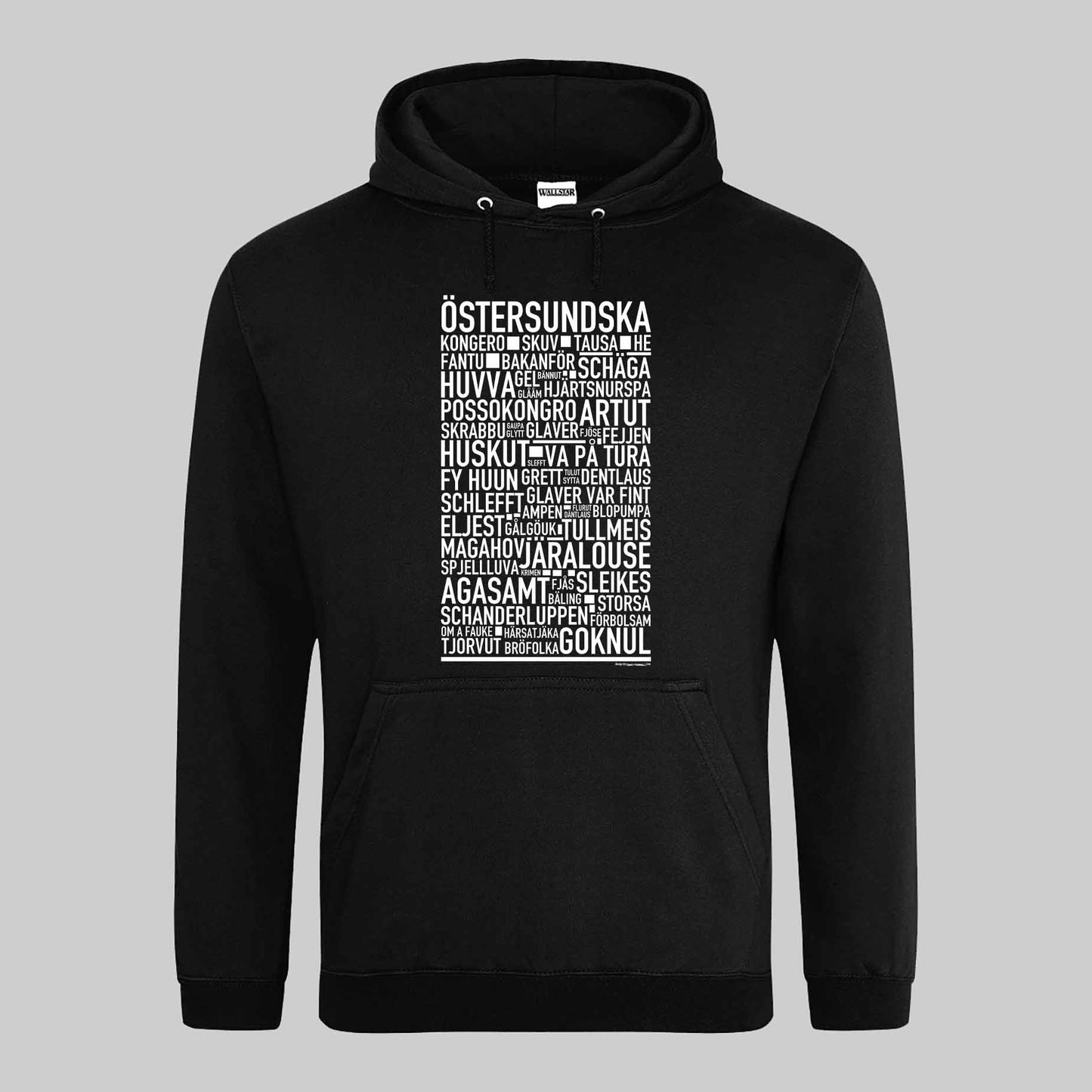 Östersundska Dialekt Text Hoodie