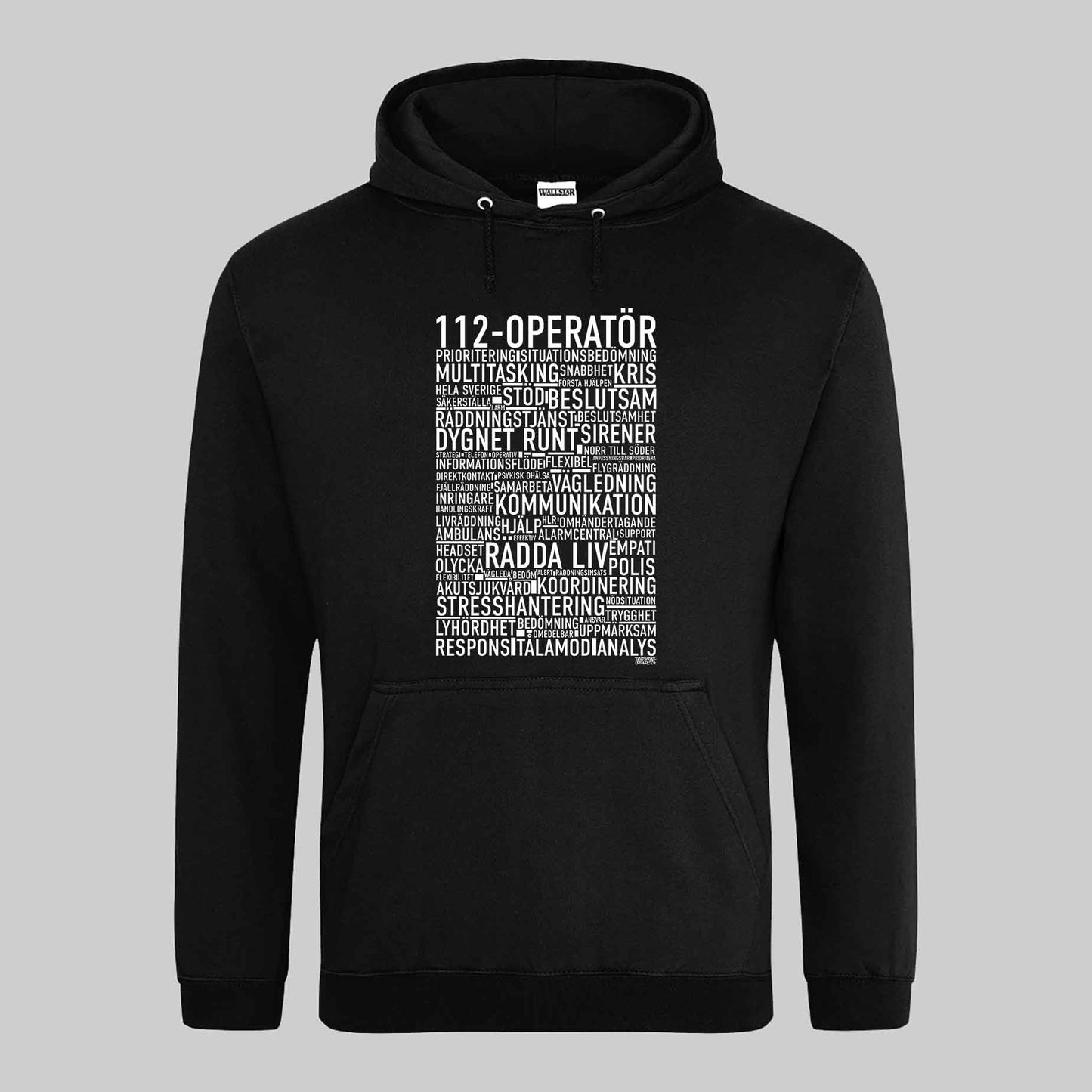 112-Operatör Text Hoodie