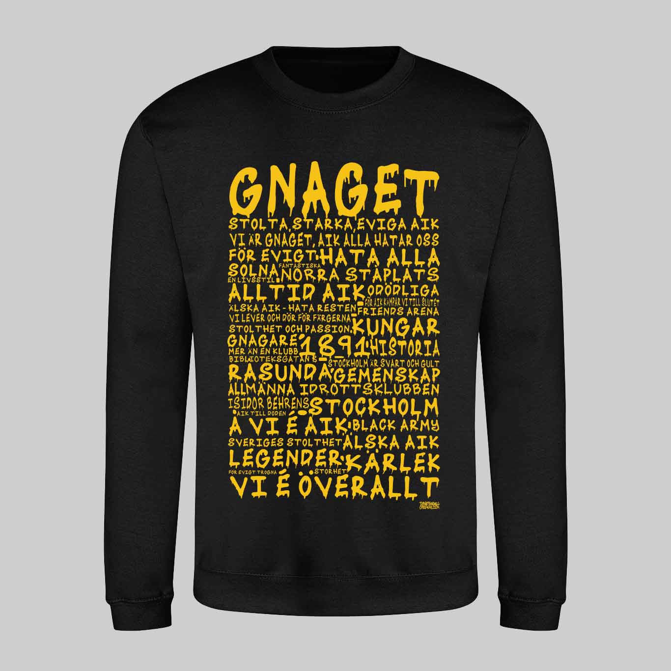 Gnaget Text Sweatshirt