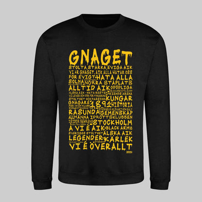 Gnaget Text Sweatshirt