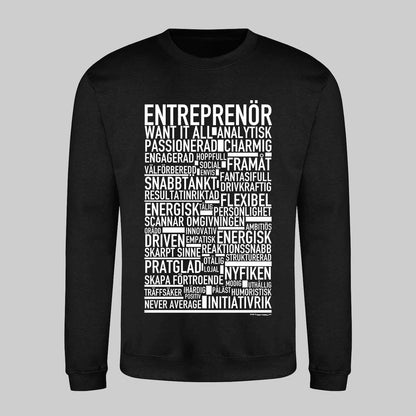 Entreprenör Text Sweatshirt