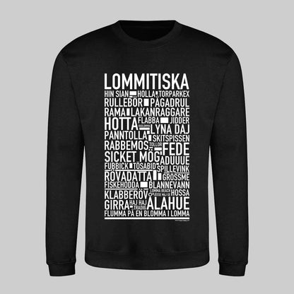 Lommitiska V2 Dialekt Text Sweatshirt