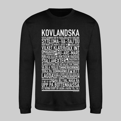 Kovlandska Dialekt Text Sweatshirt