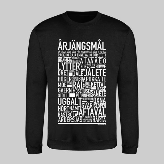 Årjängsmål Dialekt Text Sweatshirt