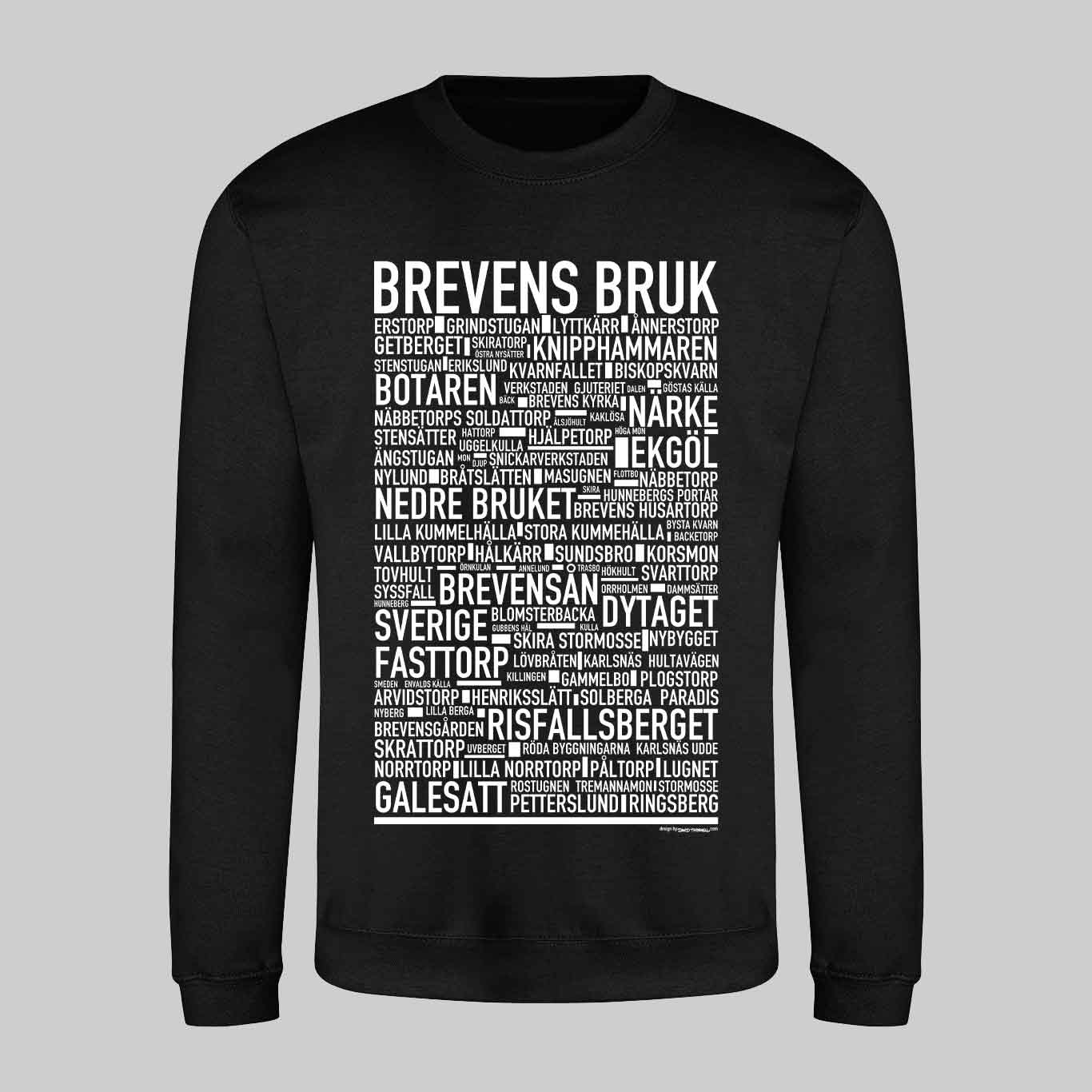Brevens Bruk Text Sweatshirt