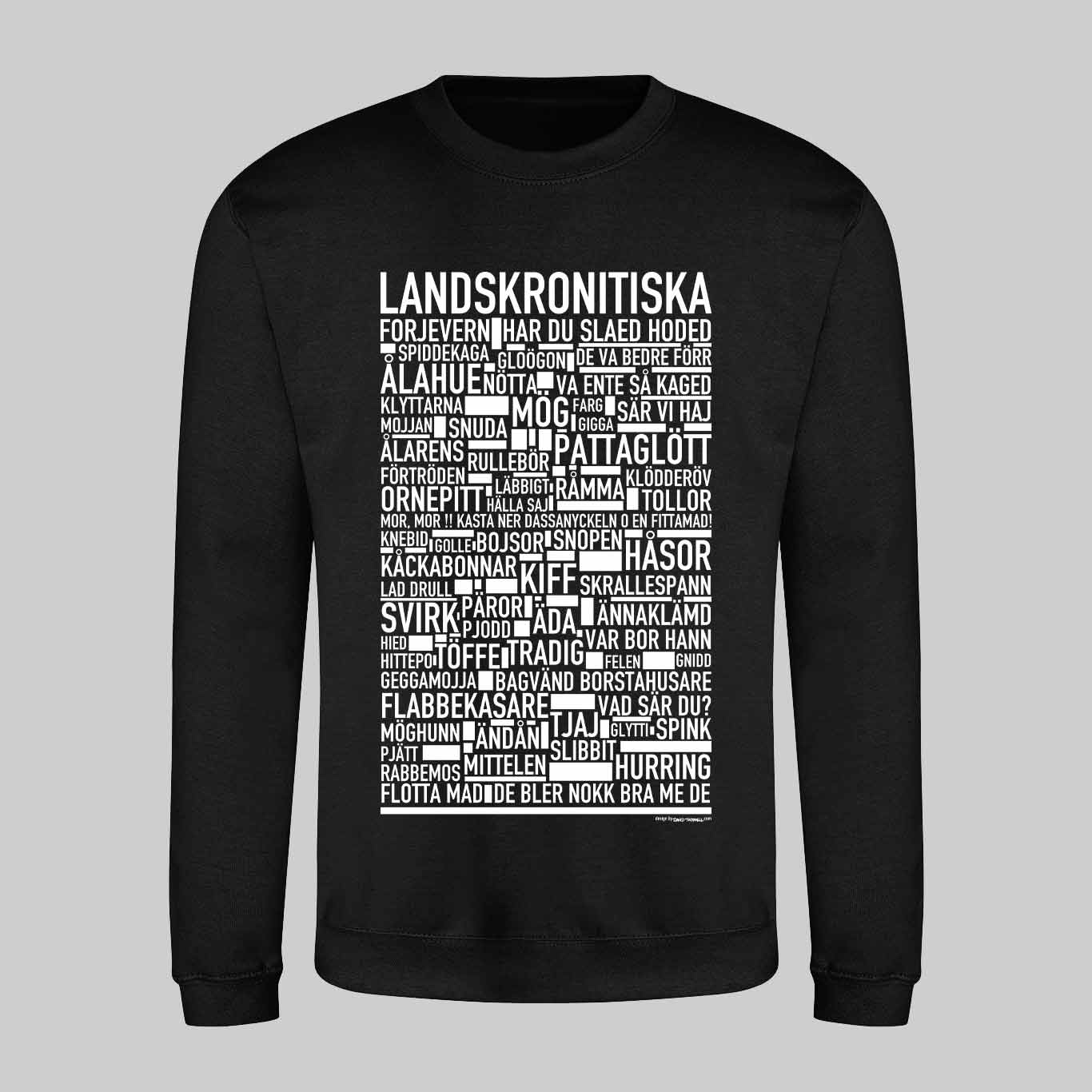 Landskronitiska Dialekt Sweatshirt