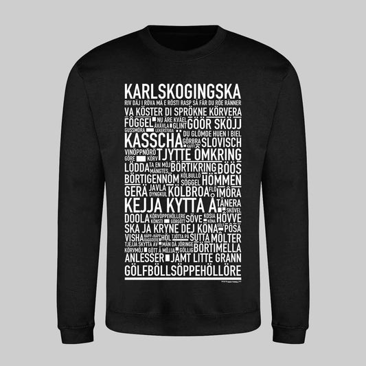 Karlskoginska Dialekt Text Sweatshirt