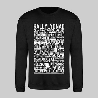 Rallylydnad Text Sweatshirt