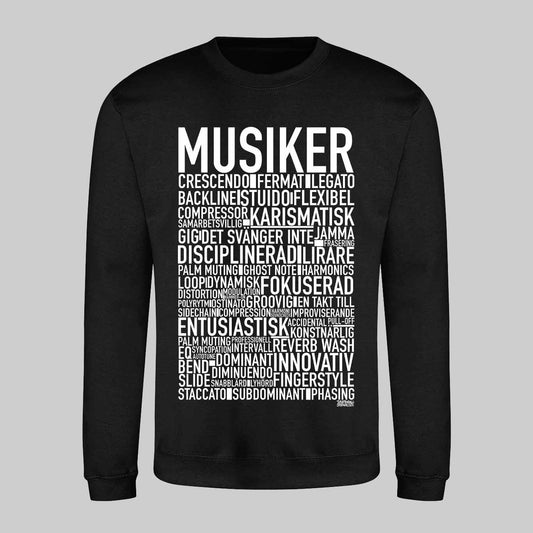 Musiker 2025 Text Sweatshirt