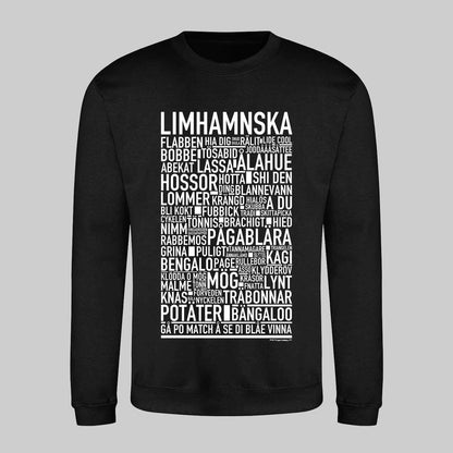 Limhamnska Dialekt Text Sweatshirt