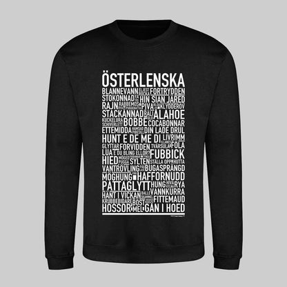 Österlenska Dialekt Text Sweatshirt