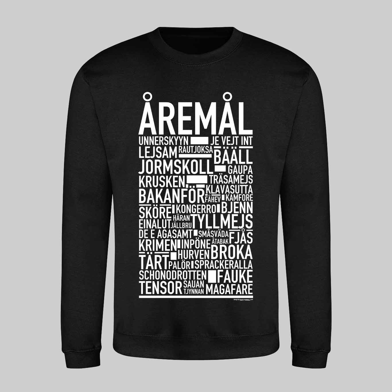 Åremål Dialekt Text Sweatshirt