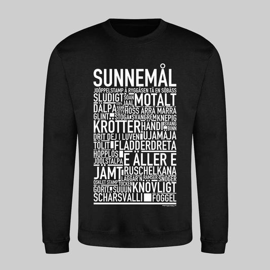Sunnemål Dialekt Text Sweatshirt