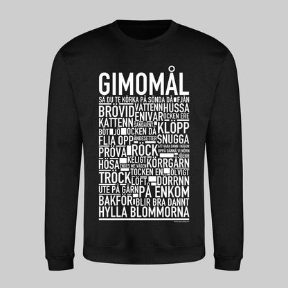 Gimomål Dialekt Text Sweatshirt