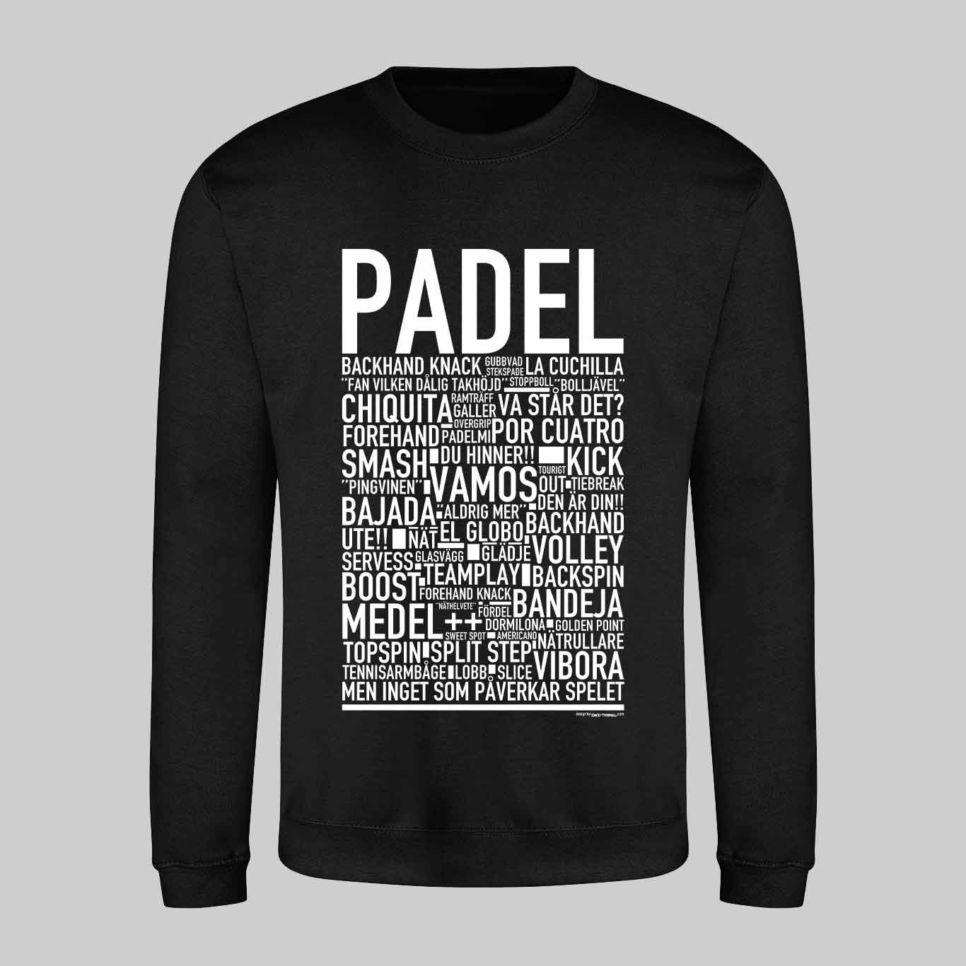 Padel Text Sweatshirt
