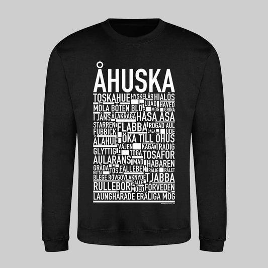 Åhuska Dialekt Text Sweatshirt