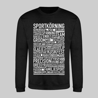 Sportkörning Text Sweatshirt