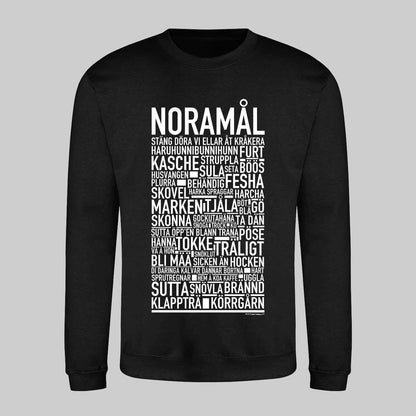 Noramål Dialekt Text Sweatshirt