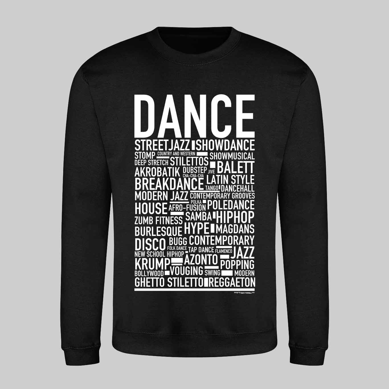 Dance Text Sweatshirt