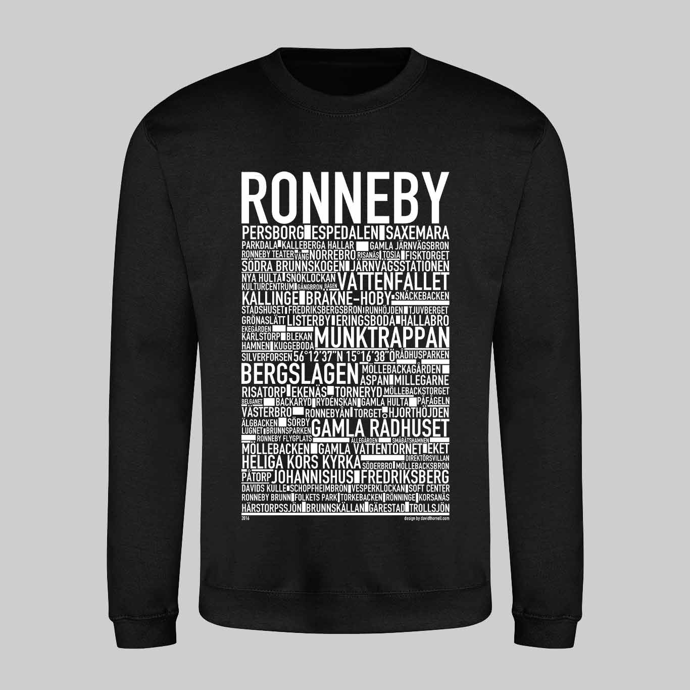 Ronneby Text Sweatshirt