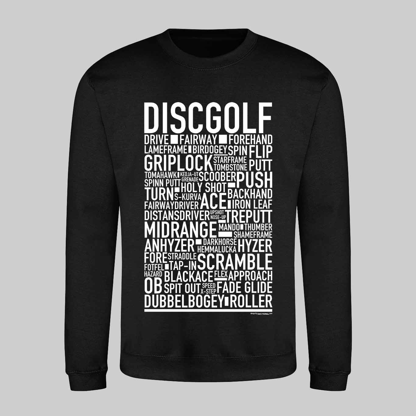 Discgolf Text Sweatshirt