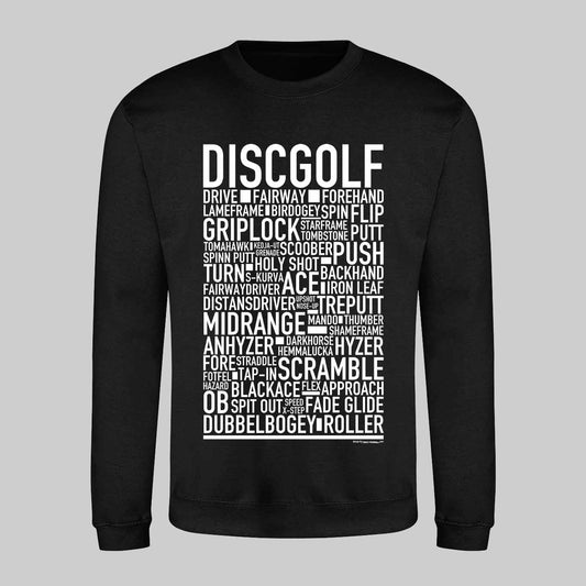 Discgolf Text Sweatshirt