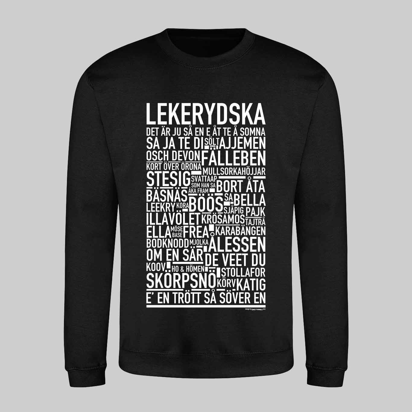 Lekerydska Dialekt Text Sweatshirt