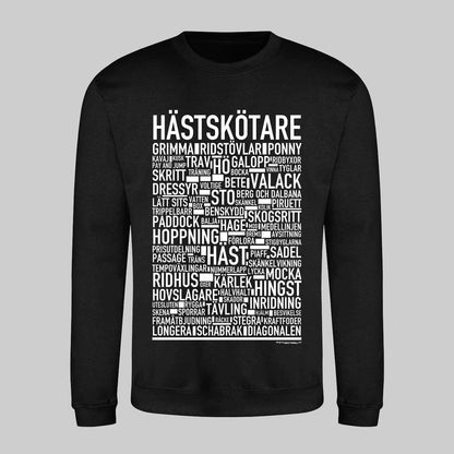Hästskötare Text Sweatshirt