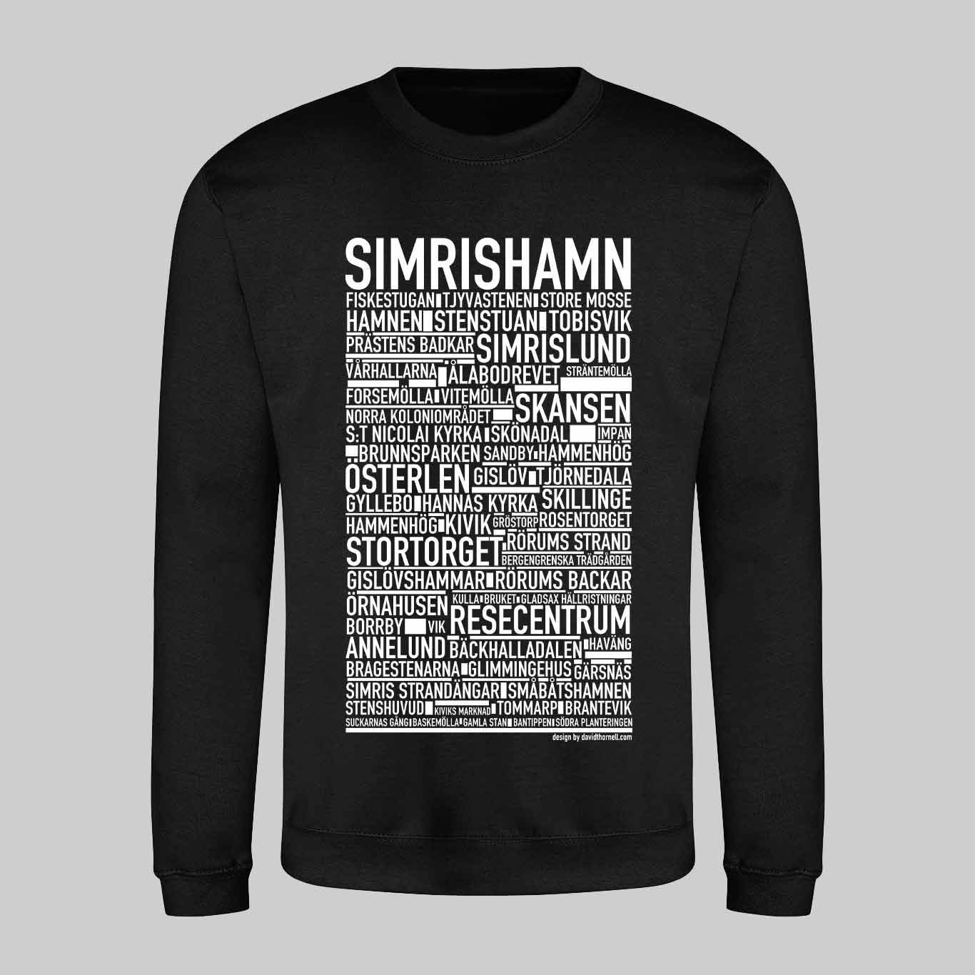 Simrishamn Text Sweatshirt