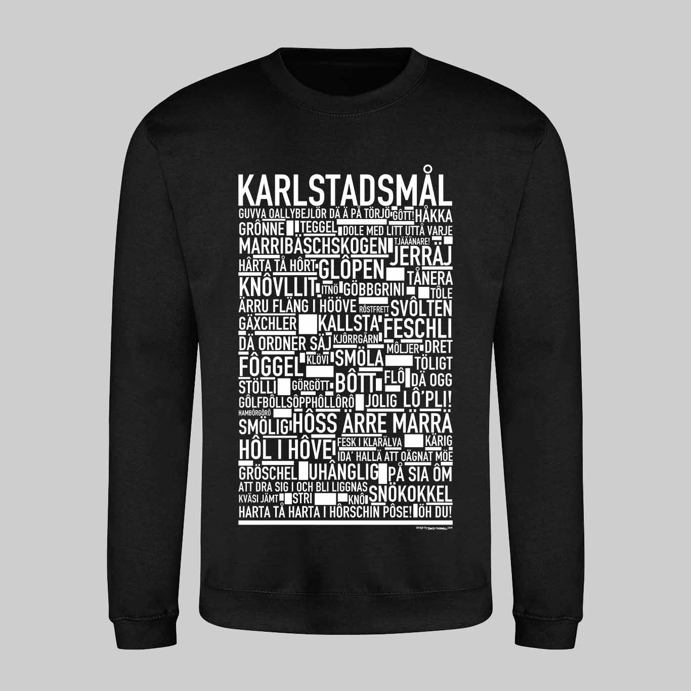 Karlstadsmål Dialekt Sweatshirt