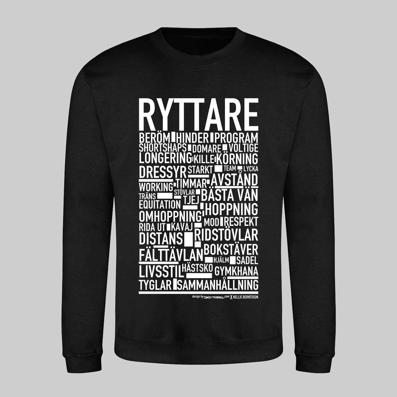 Ryttare Text Sweatshirt