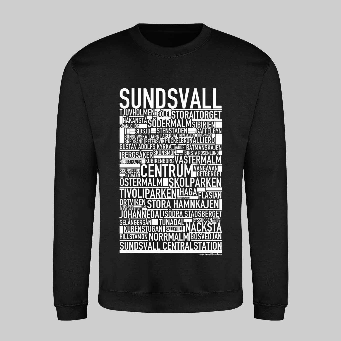 Sundsvall Text Sweatshirt