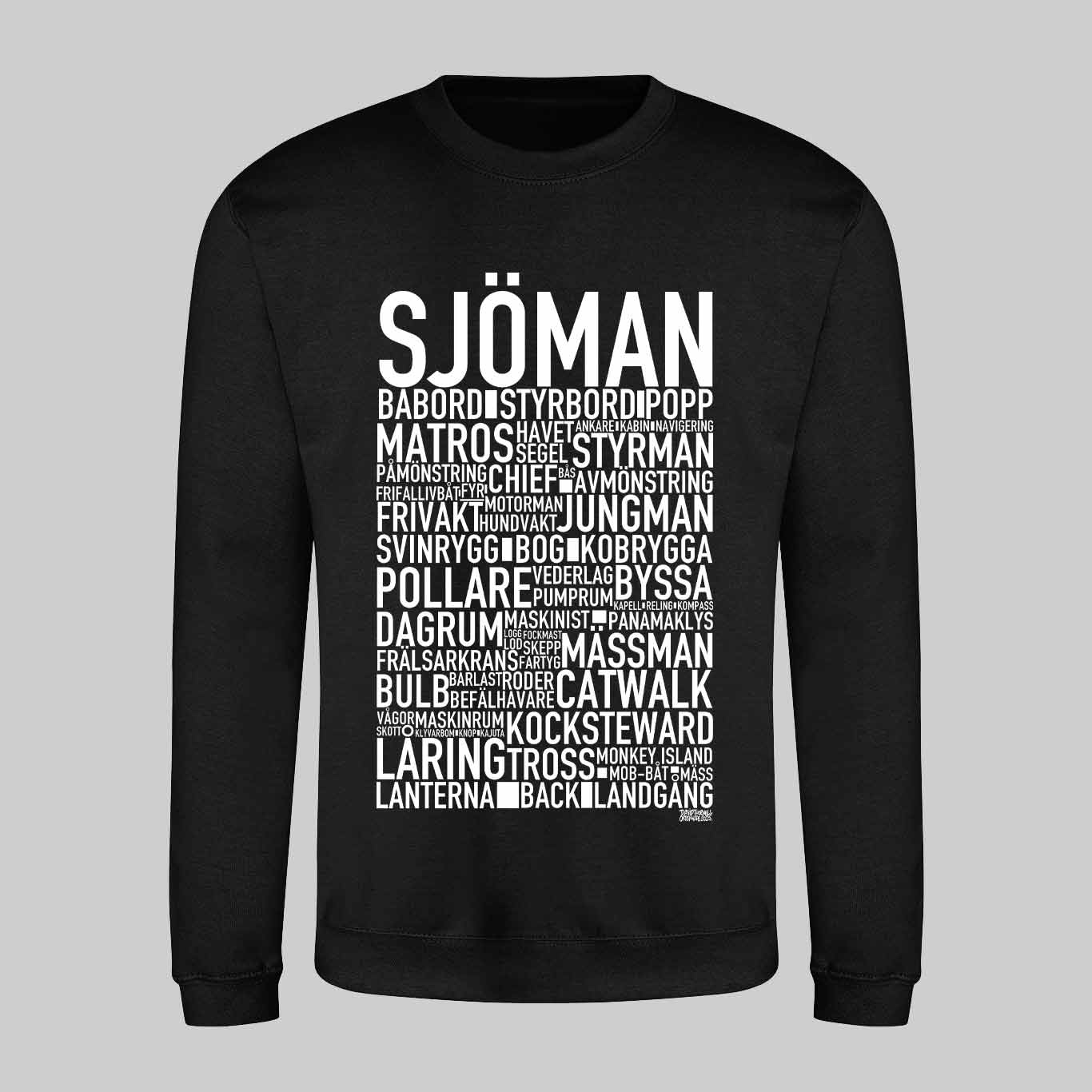Sjöman Text Sweatshirt