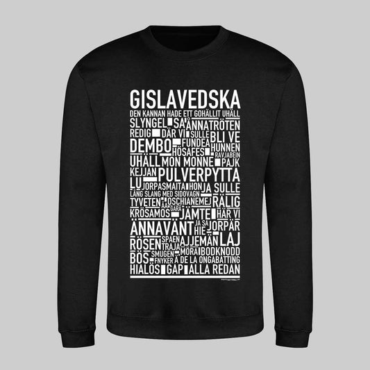 Gislavedska Dialekt Text Sweatshirt