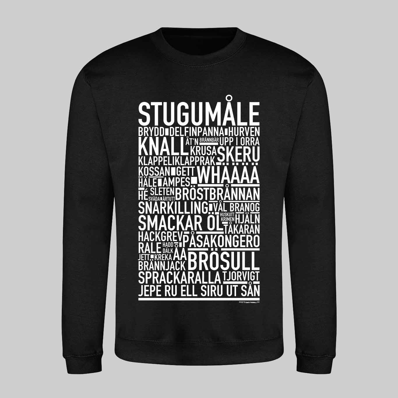 Stugumåle Dialekt Text Sweatshirt