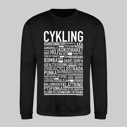 Cykling Text Sweatshirt