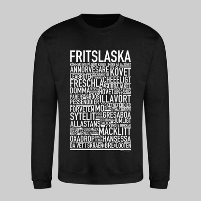 Fritslaska Dialekt Text Sweatshirt