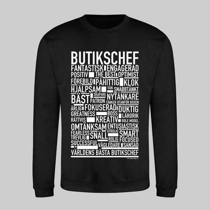 Butikschef Text Sweatshirt