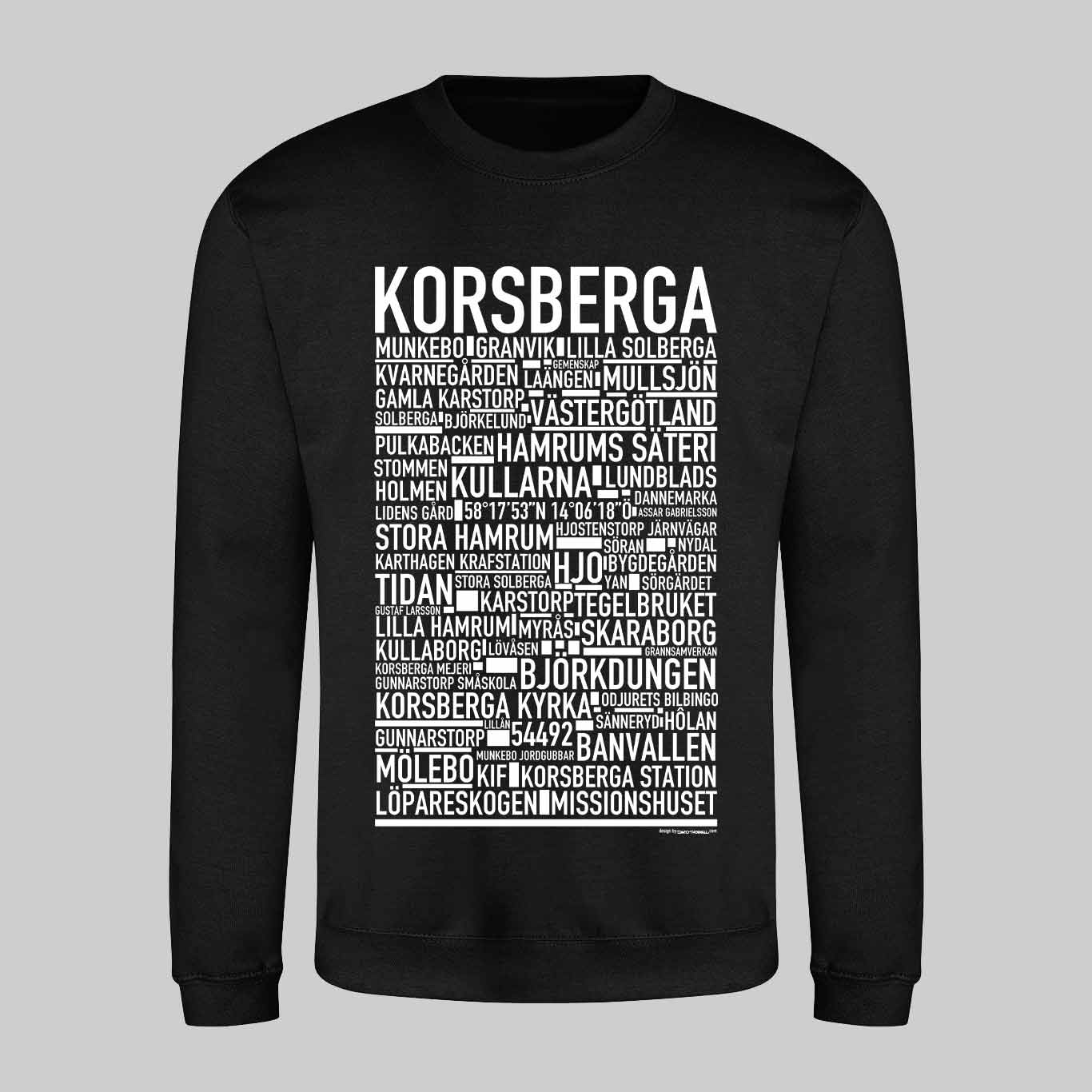 Korsberga Text Sweatshirt