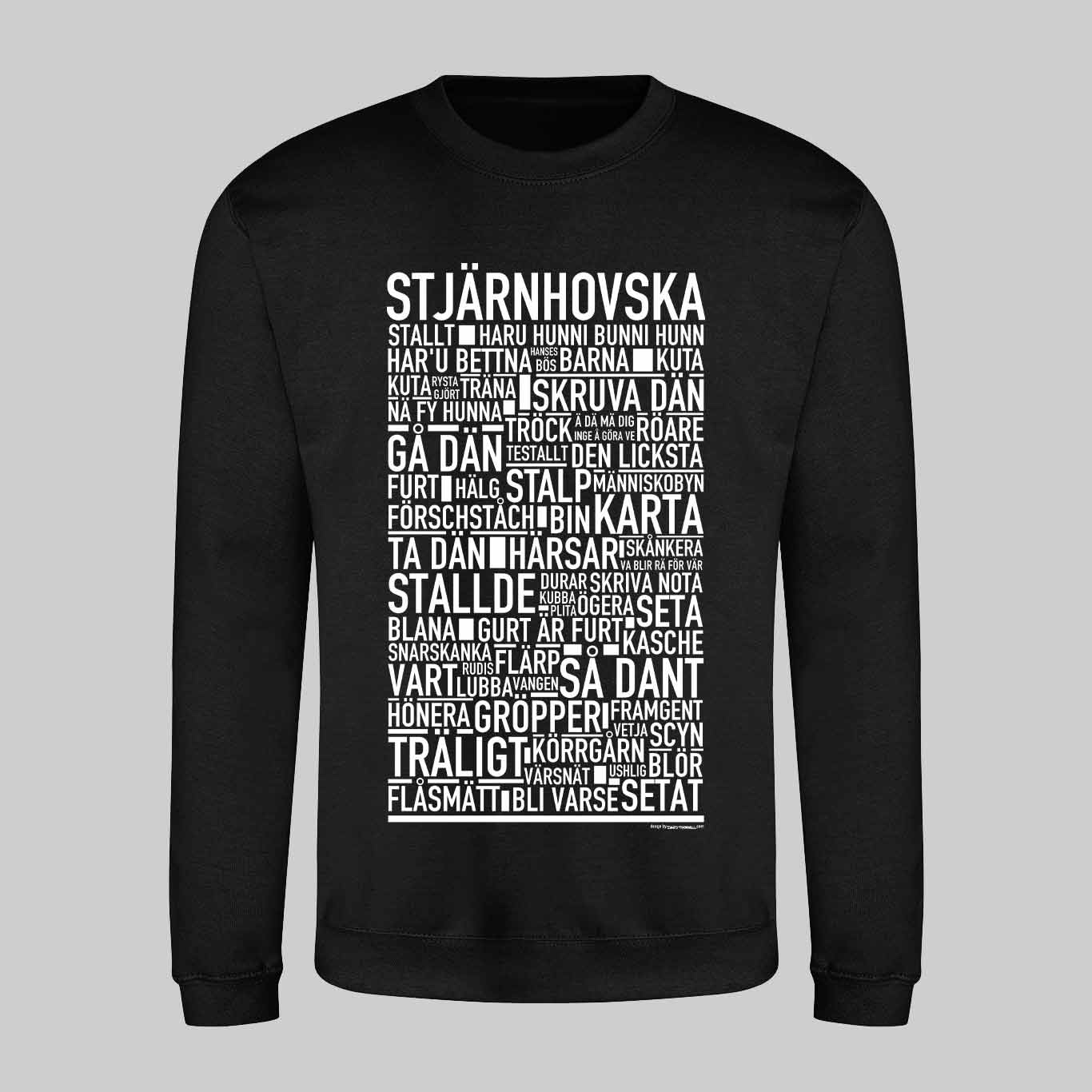 Stjärnhovska Dialekt Text Sweatshirt