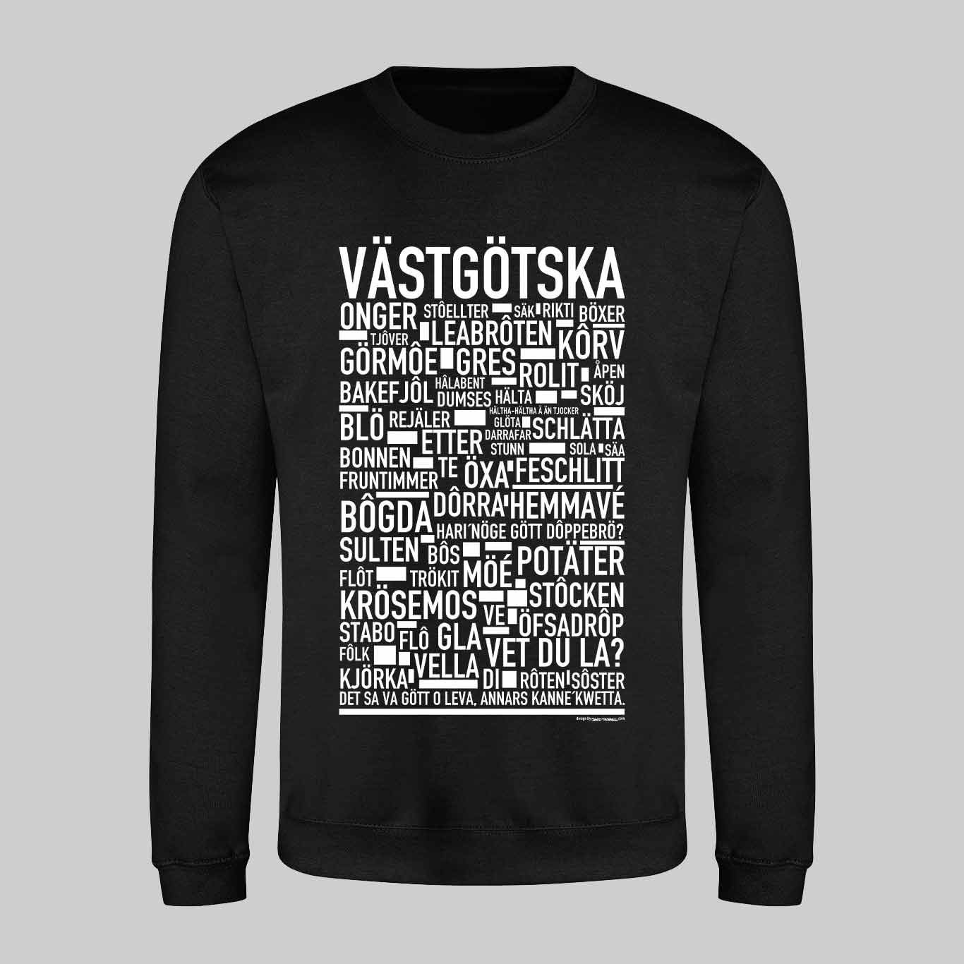 Västgötska Dialekt Sweatshirt