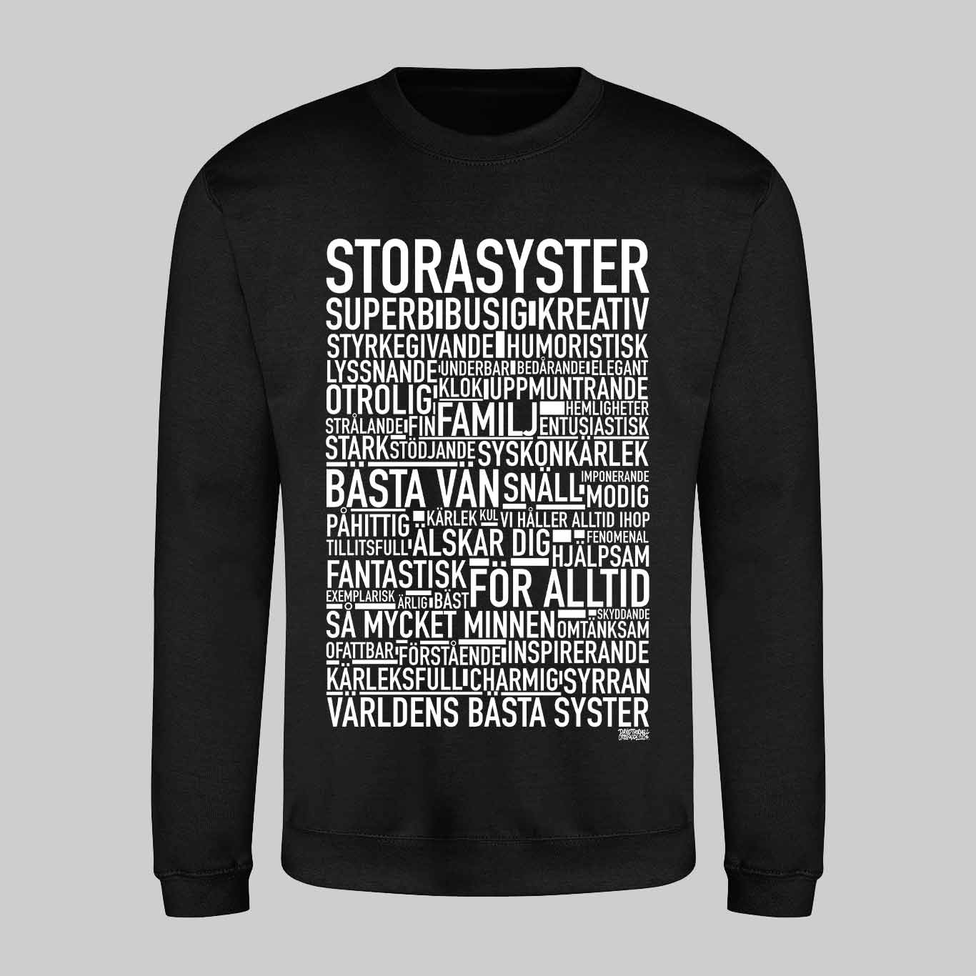 Storasyster 2024 Text Sweatshirt