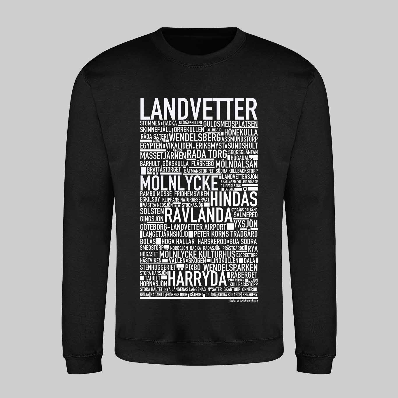 Landvetter Text Sweatshirt