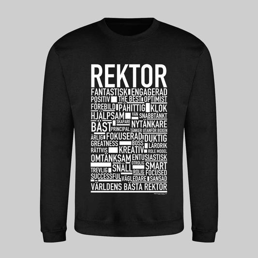Rektor Text Sweatshirt