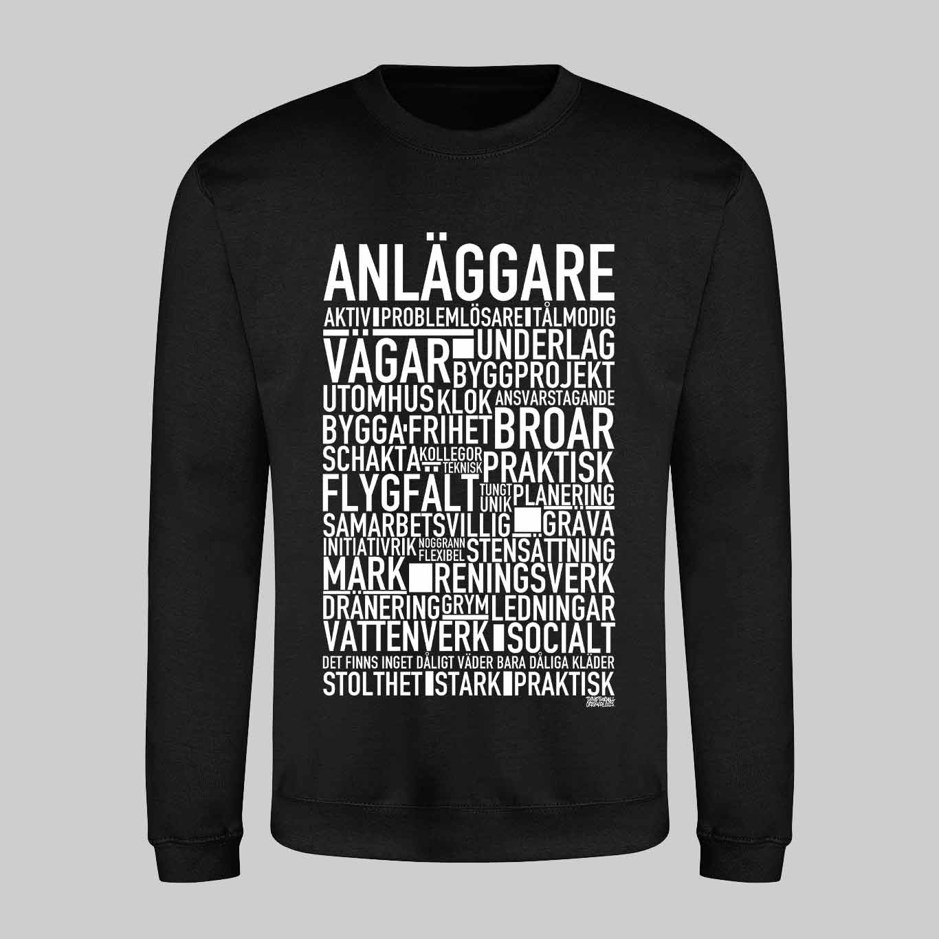 Anläggare Text Sweatshirt