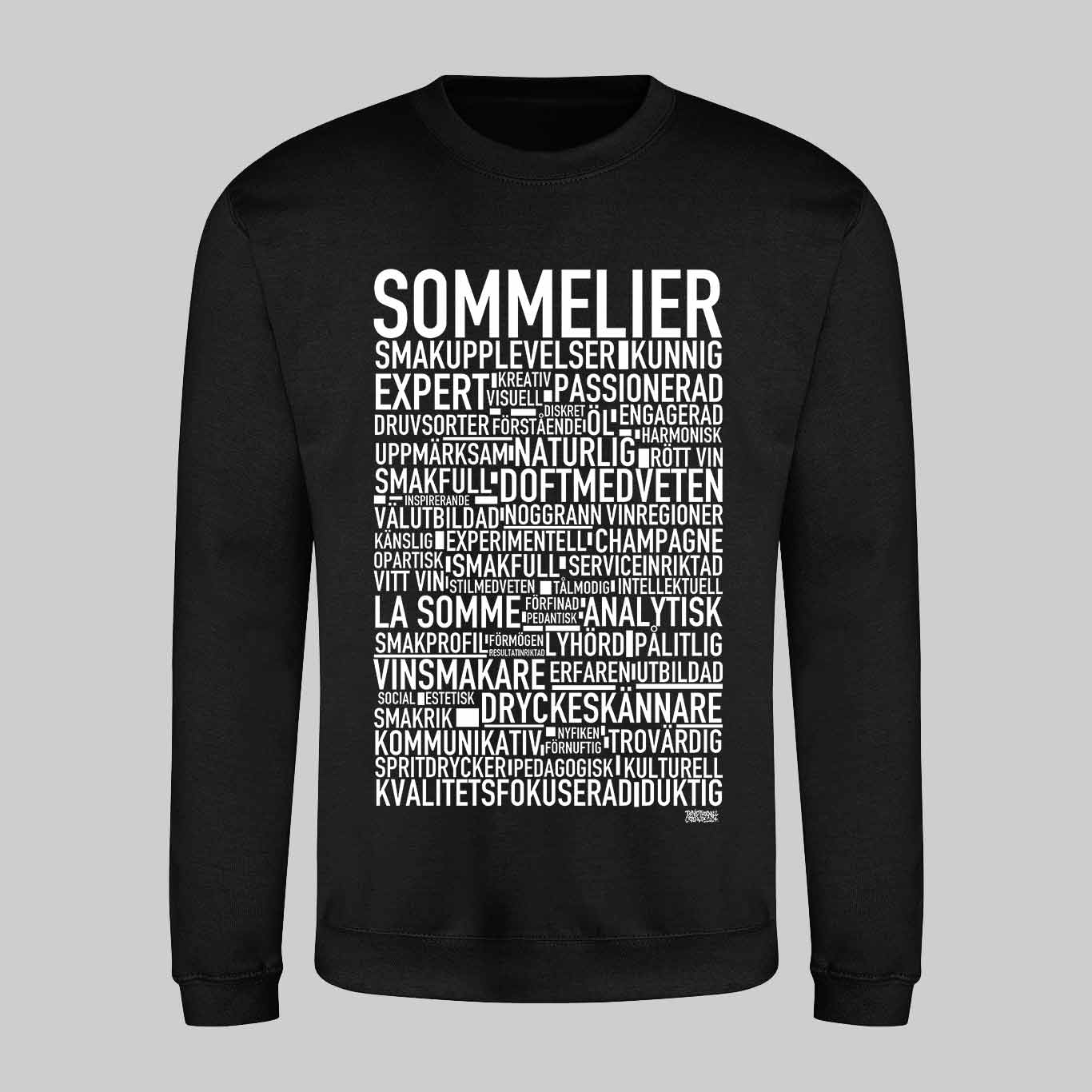 Sommelier Text Sweatshirt