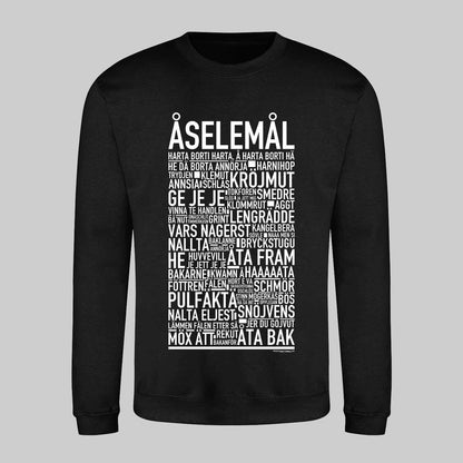 Åselemål Dialekt Text Sweatshirt
