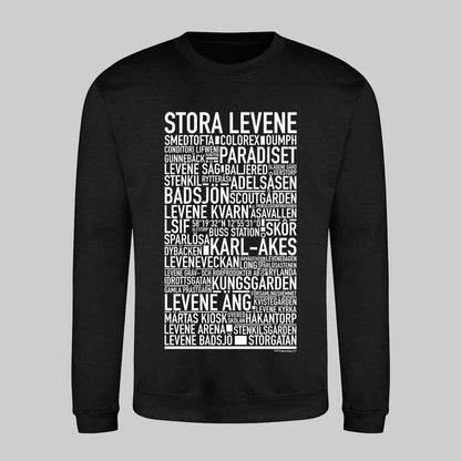 Stora Levene Text Sweatshirt